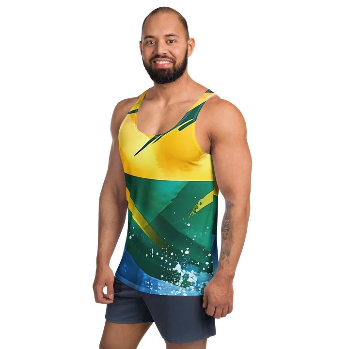 SVG Vintage Sport Diplomat Print - Caribbean Apples | Tank Top product image (2)