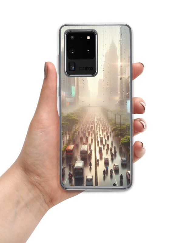 Urban Mist Samsung® Clear Case | AI Design product image (7)