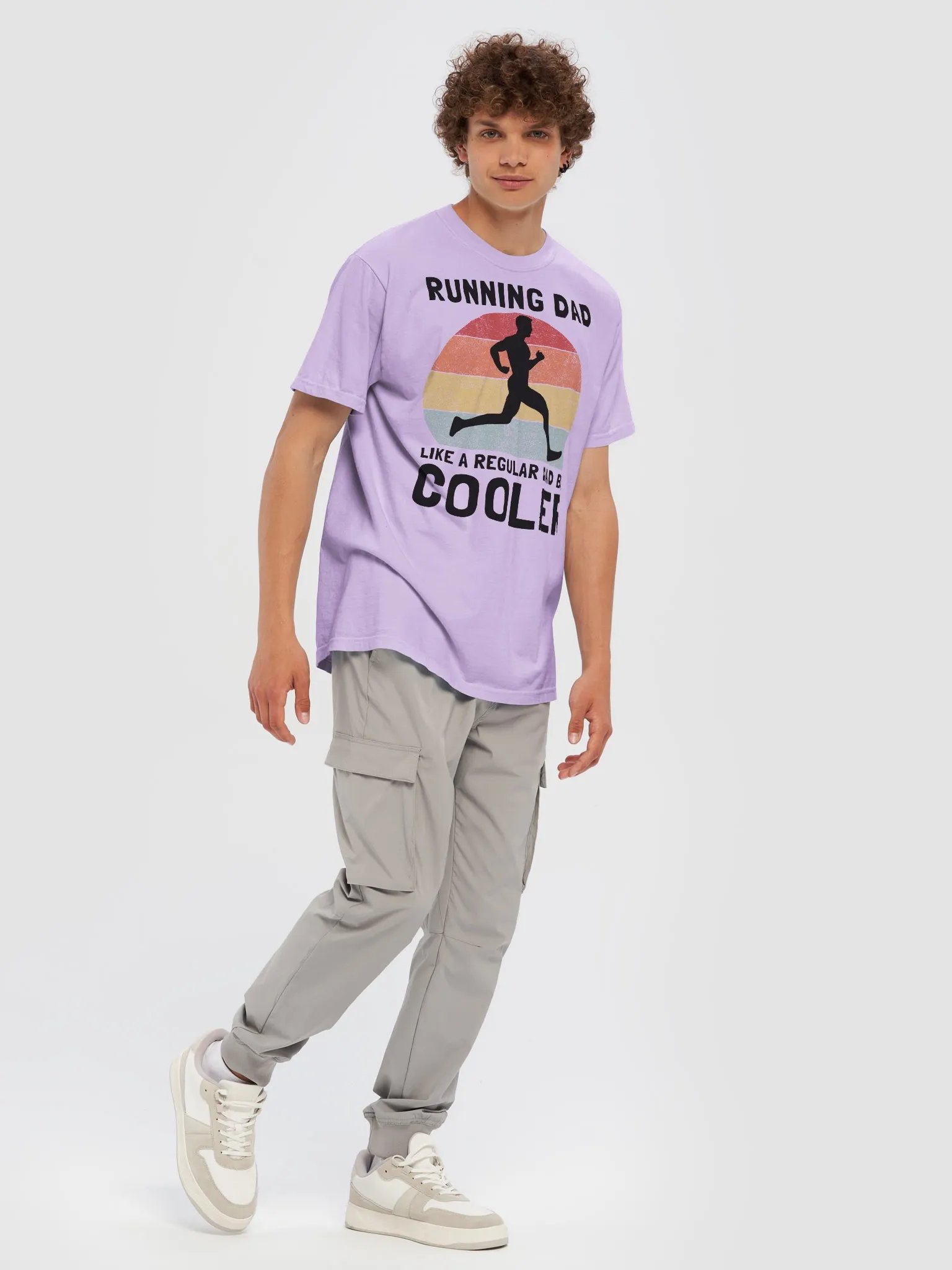 Stride in Style: Sunset Runner Tee product image (5)
