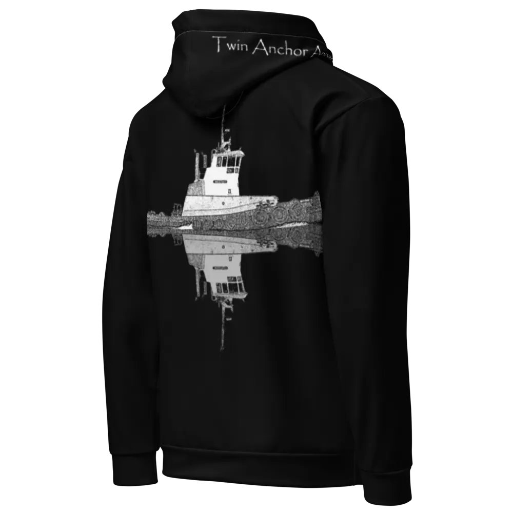 Tug Westrac & Reflection (Black) – Performance Marine Wear | Twin Anchor Apparel North Current Line product image (10)