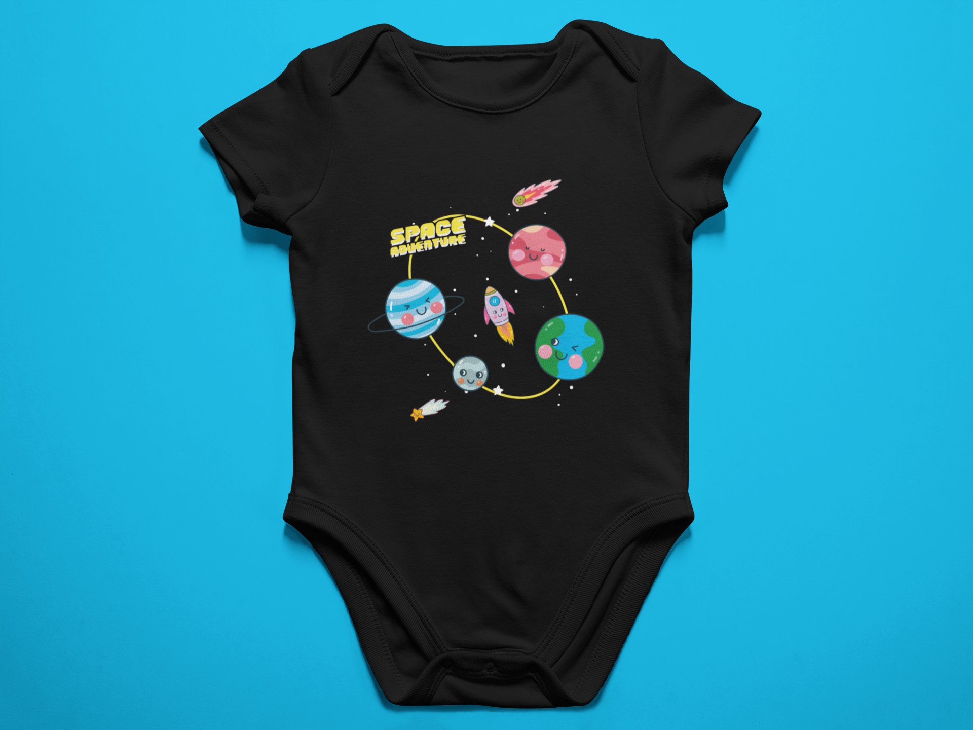 Space Adventure - Baby Bodysuit Onesies for Boys and Girls product image (1)