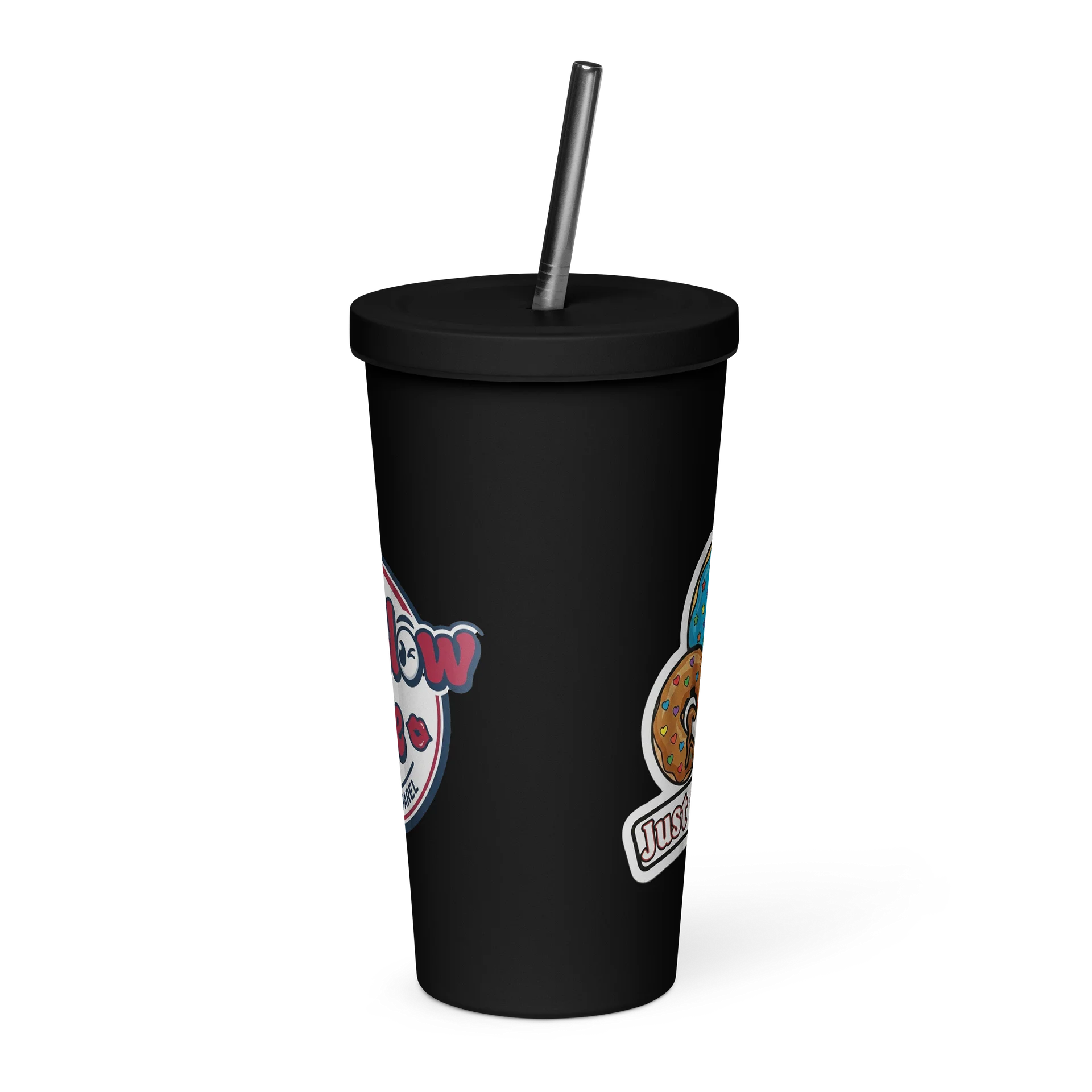 Just The Tip - Stainless Steel Tumbler with Straw product image (2)