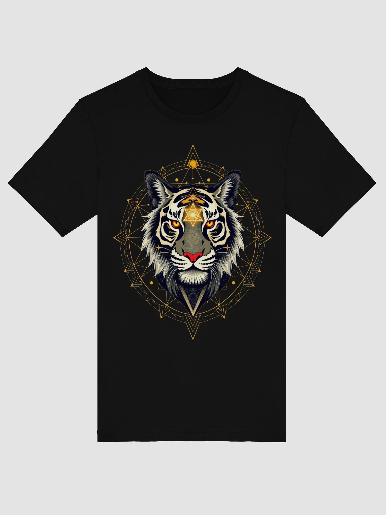 Mystical Tiger Mandala T-Shirt product image (2)