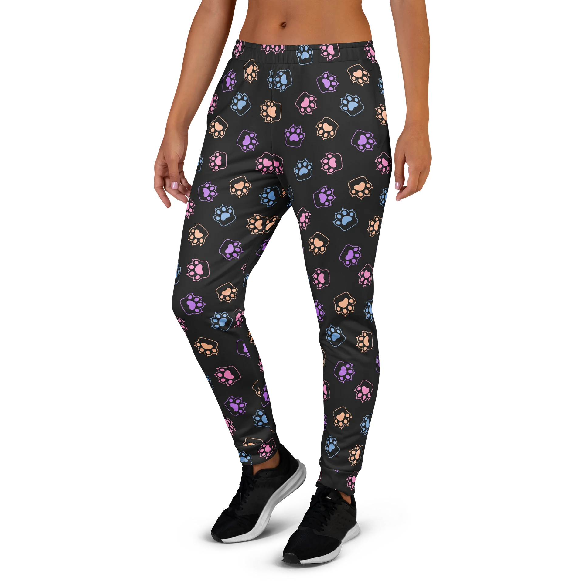 Colorful Paws Women’s Joggers for Active Wear product image (3)