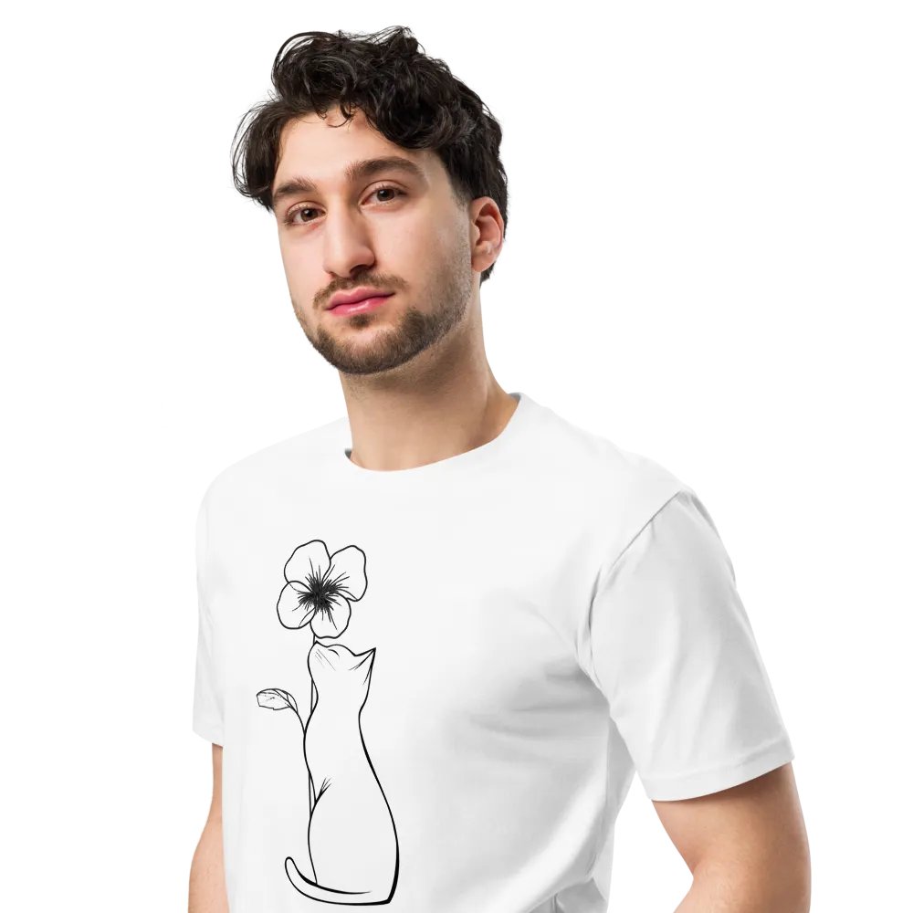 Pansy Cat Supreme Comfort Crew Neck T-Shirt product image (19)