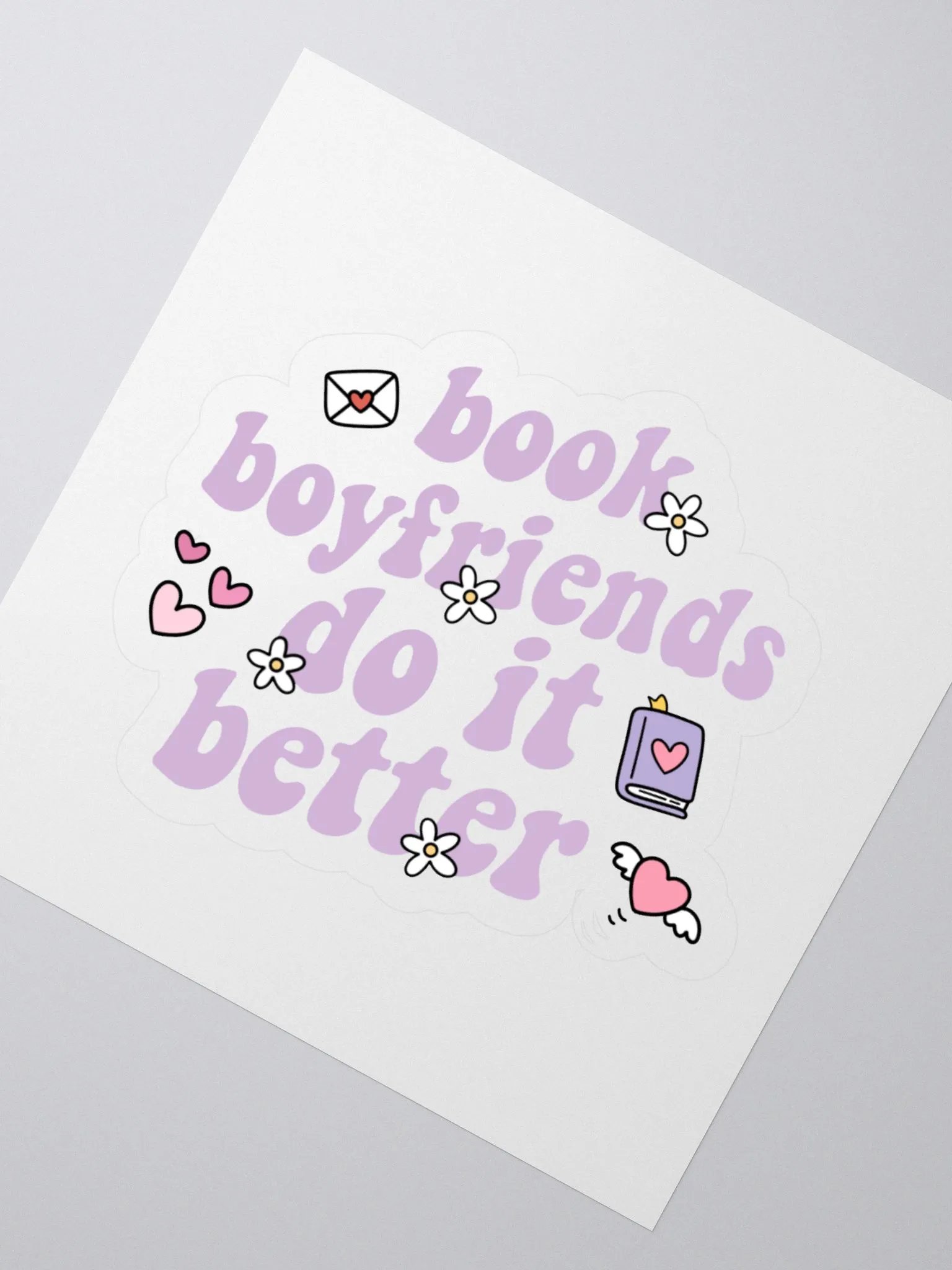 Book Boyfriends Sticker product image (2)
