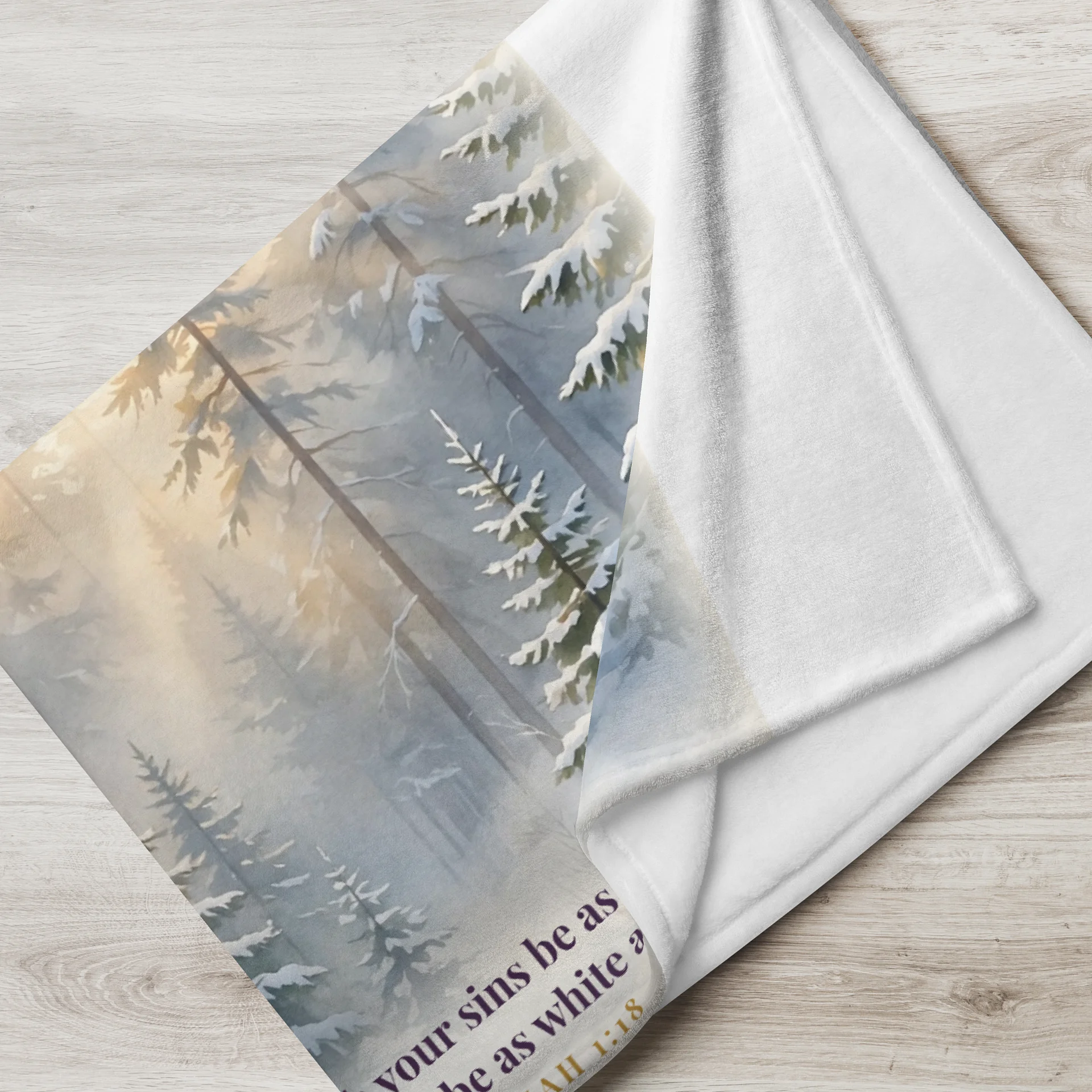 White As Snow Blanket product image (2)