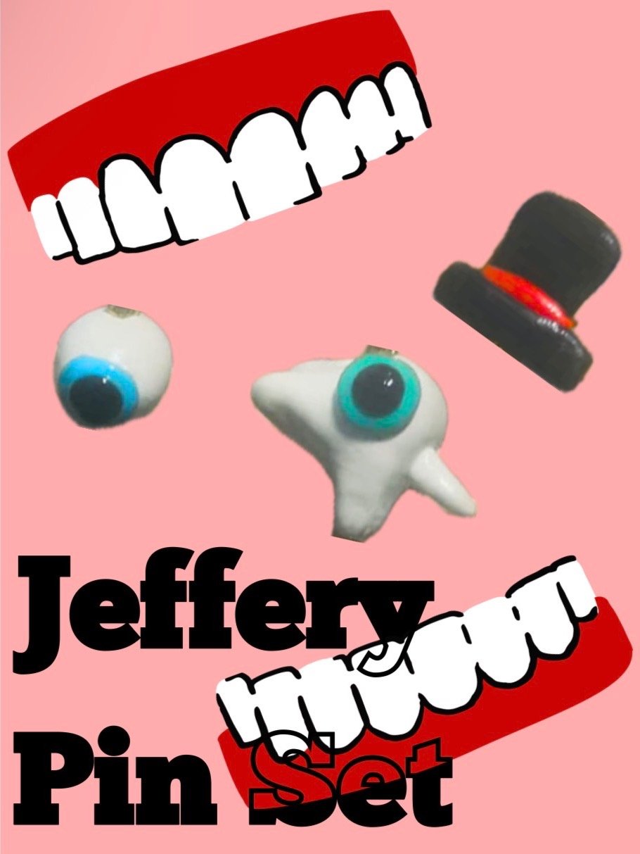 Jeffery (Caine) Pin Set product image (1)