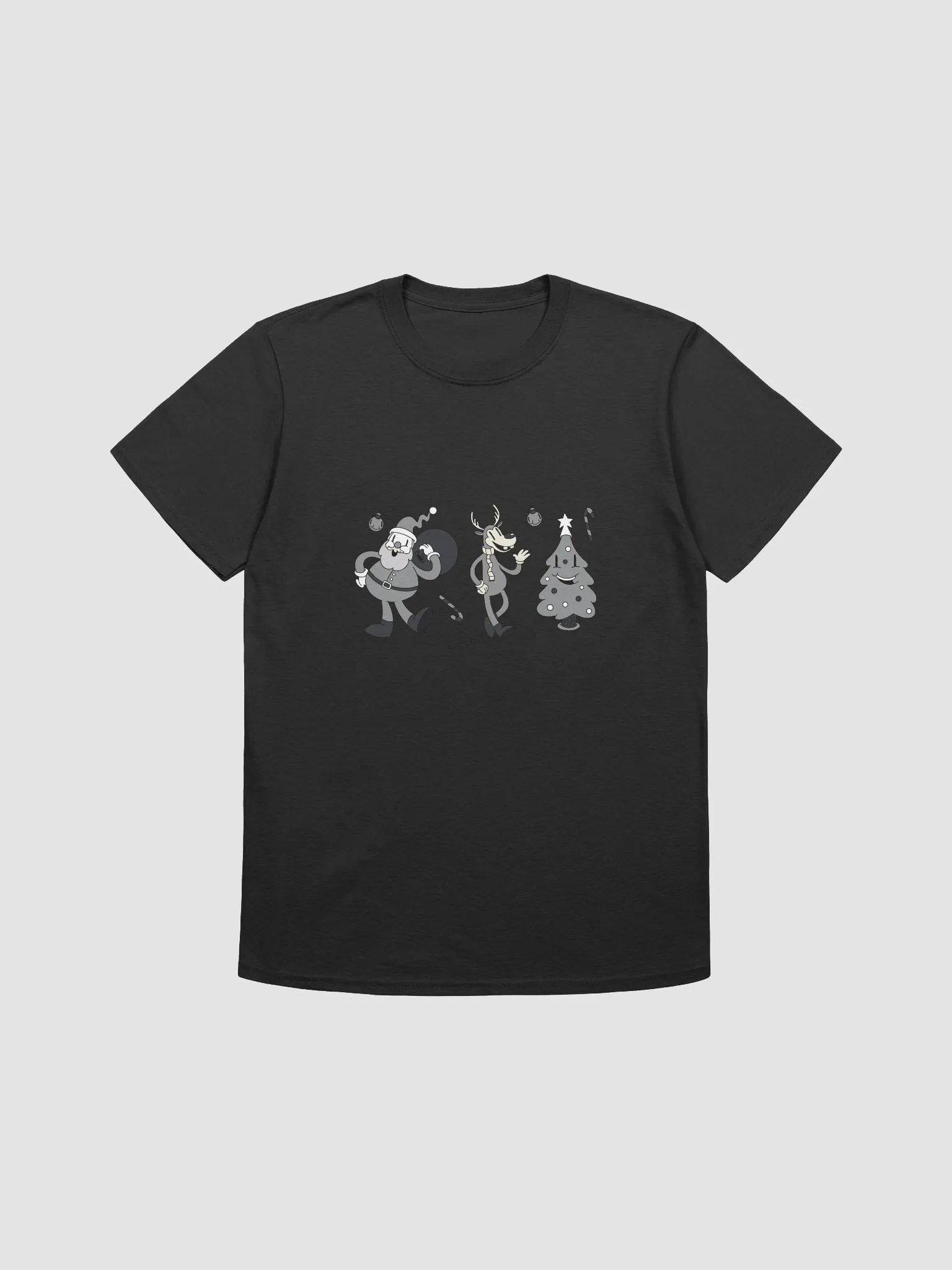Festive Cartoon Christmas T-Shirt product image (1)