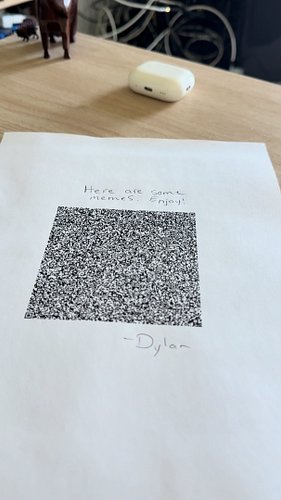 I stored memes in a QR code