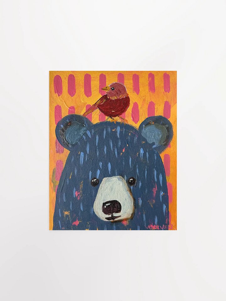 Custom Print: Perch – The Bear of Friendship product image (1)