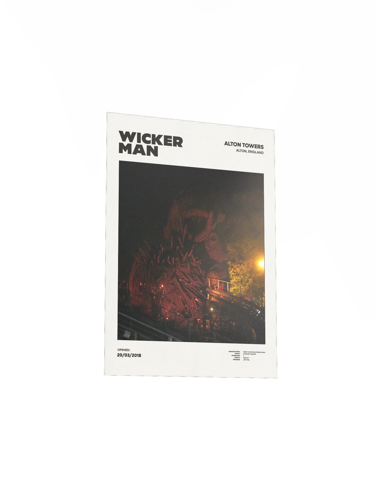 Wickerman Night Premium Poster product image (3)