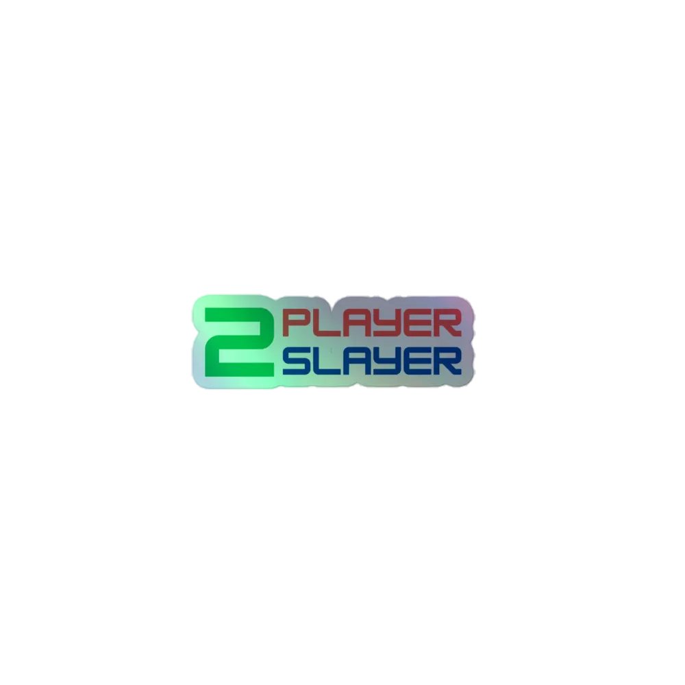 2 Player Slayer Holograph Sticker product image (1)