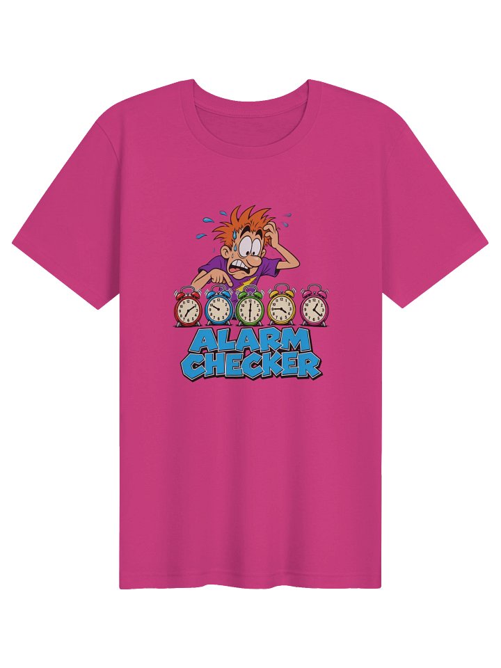 Alarm Checker Overthinker Tee product image (41)