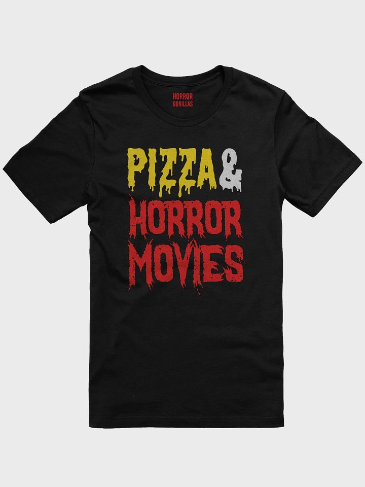 Pizza And Horror Movies T-Shirt product image (3)