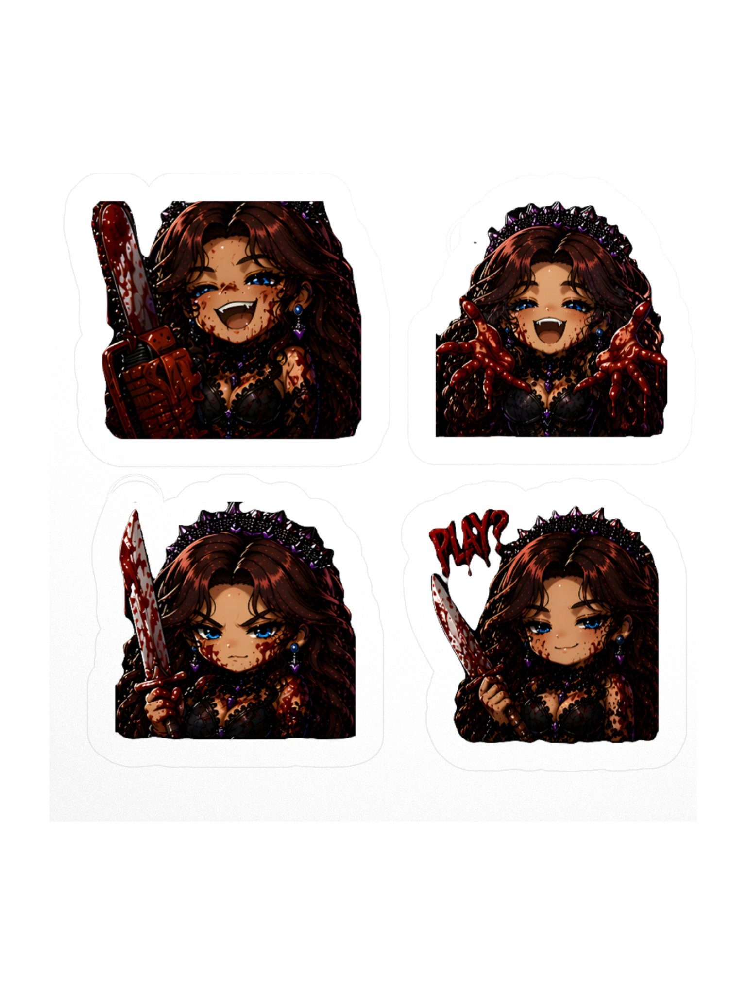 QueenB More Blood Stickers product image (1)