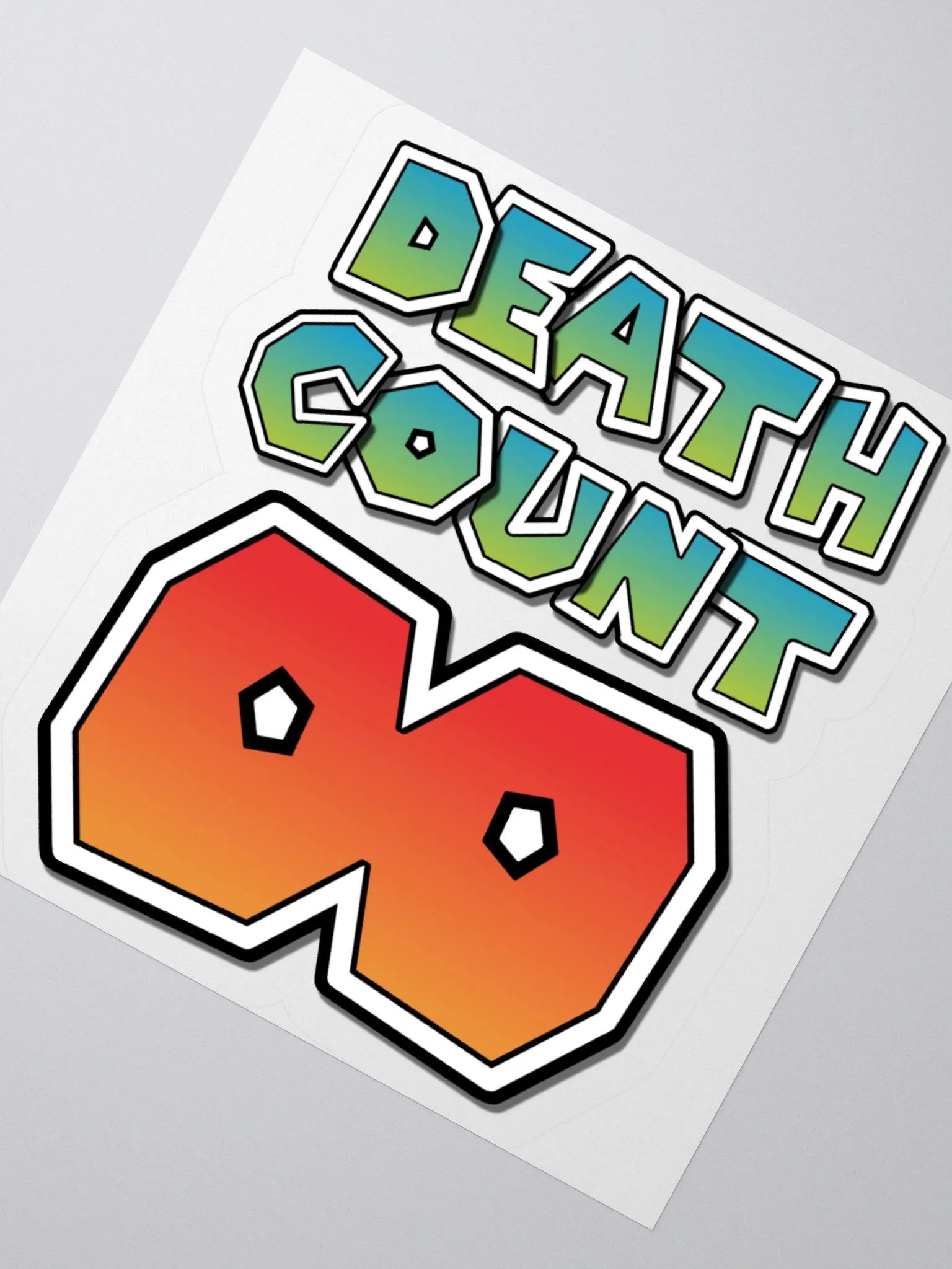 Death Counter Sticker product image (2)