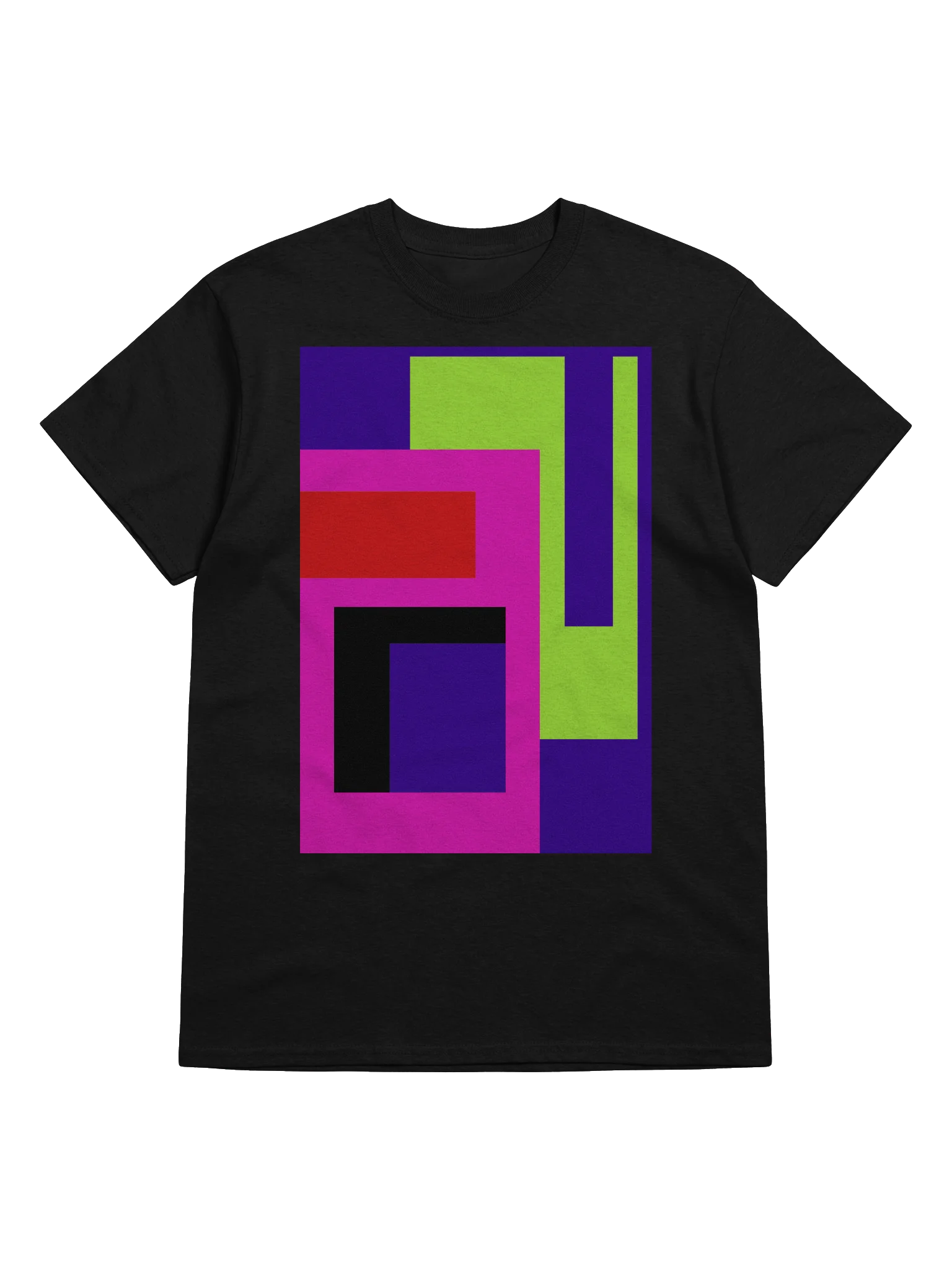 Geometric Fusion Unisex T-Shirt product image (5)
