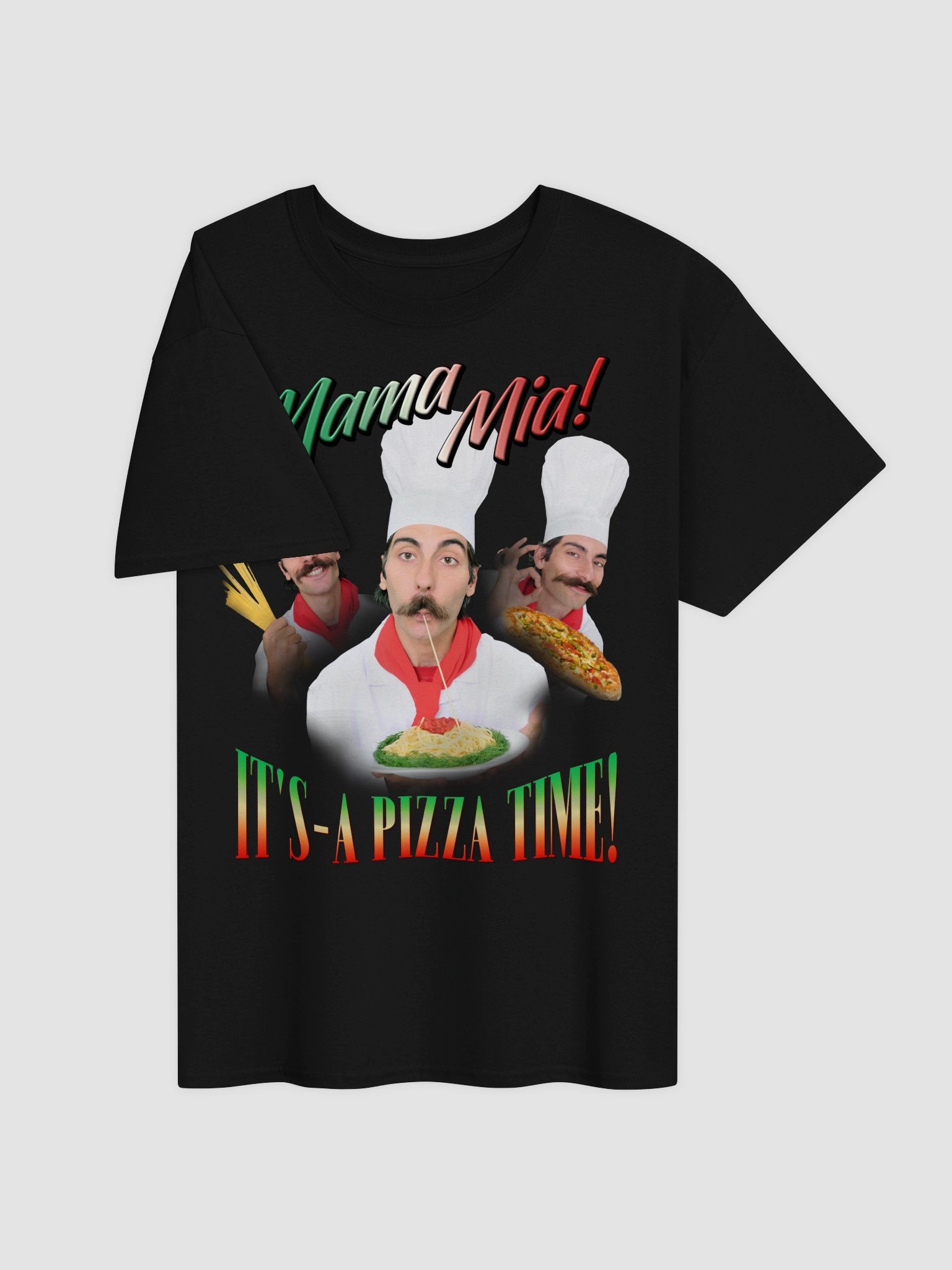 Mama mia! It's pizza time - the Italianest T-shirt product image (3)