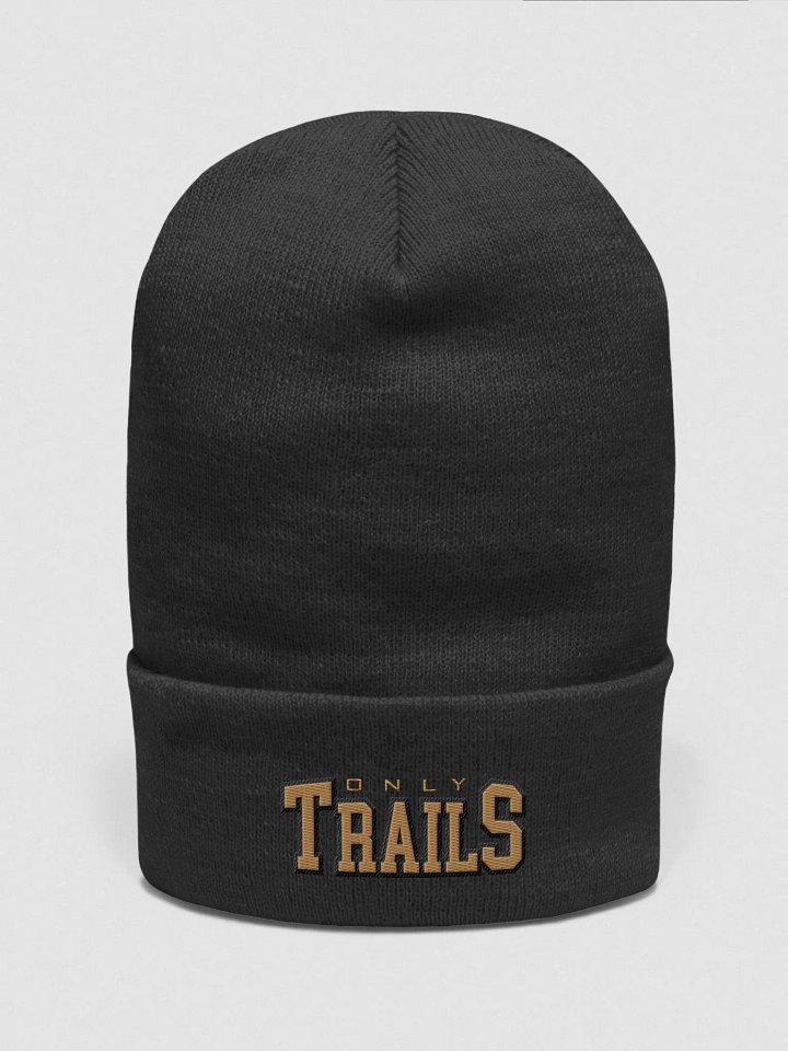 College - Beanie (Beige Letters) product image (4)