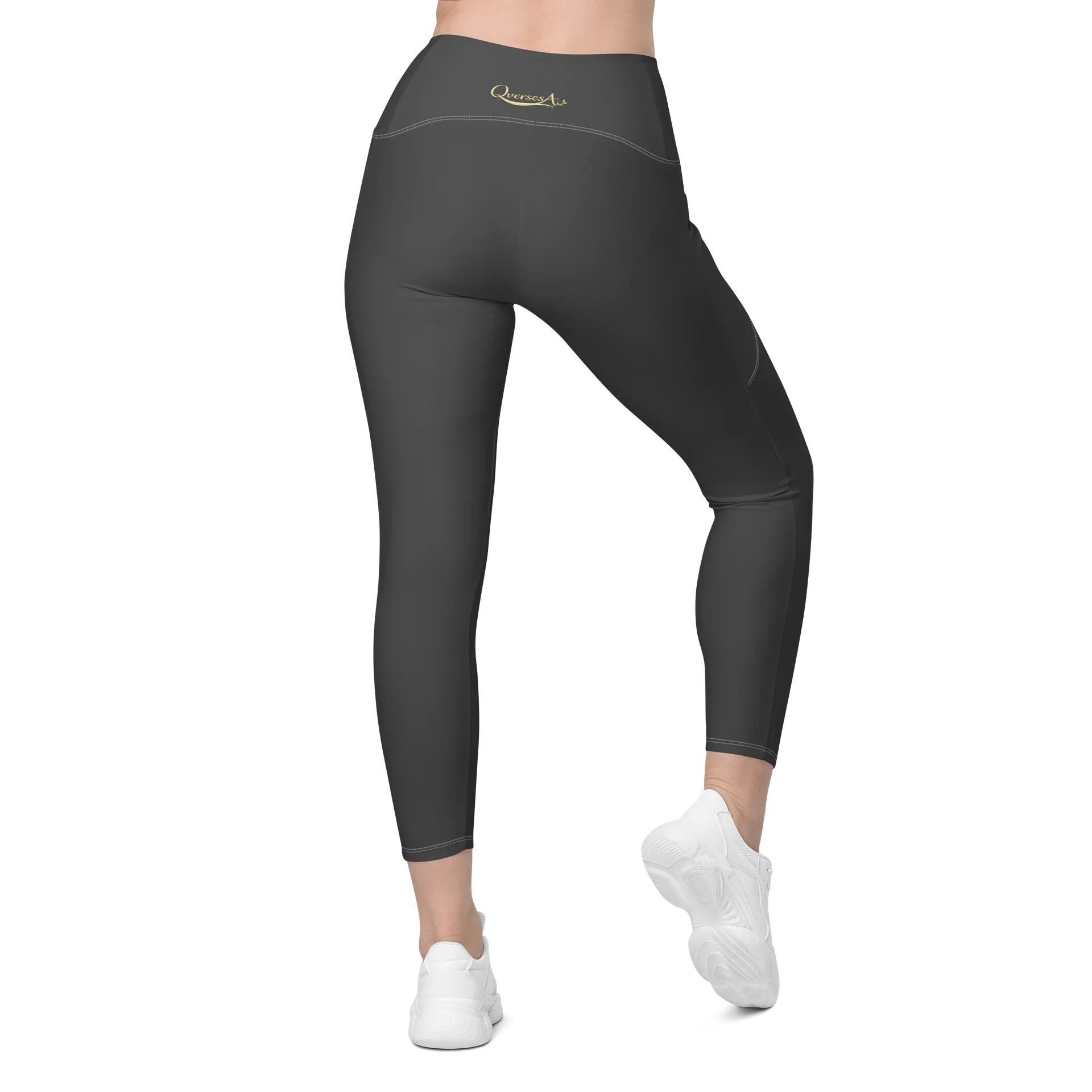 Gray Leggings with Pockets product image (2)