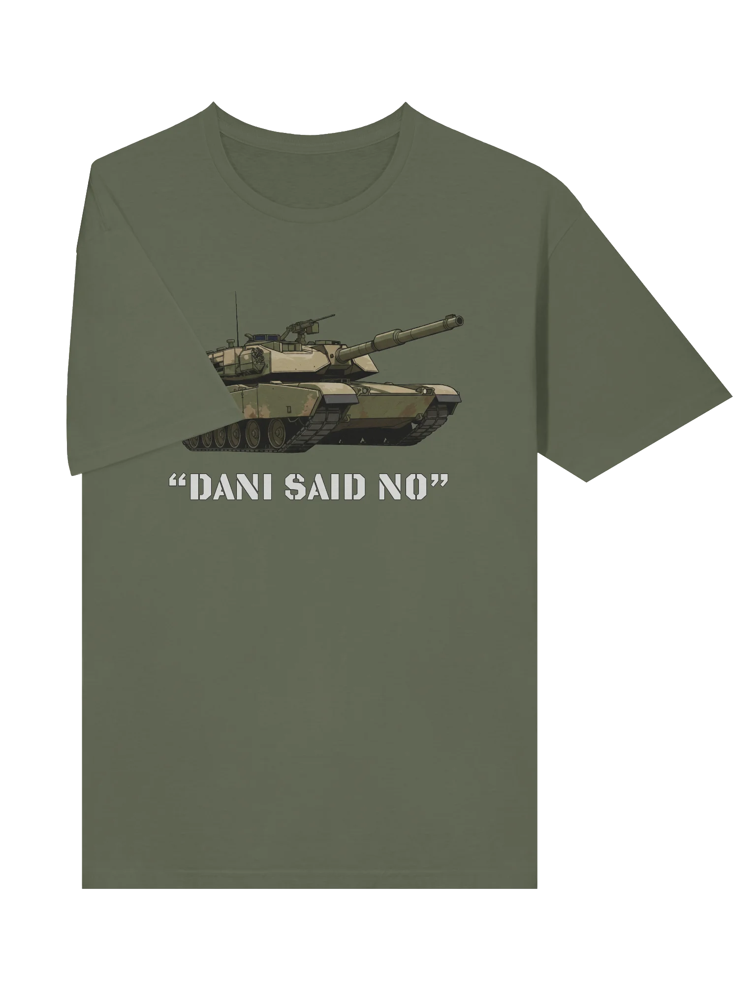 DANI SAID NO Camo Tank Gildan Softstyle T-Shirt product image (61)
