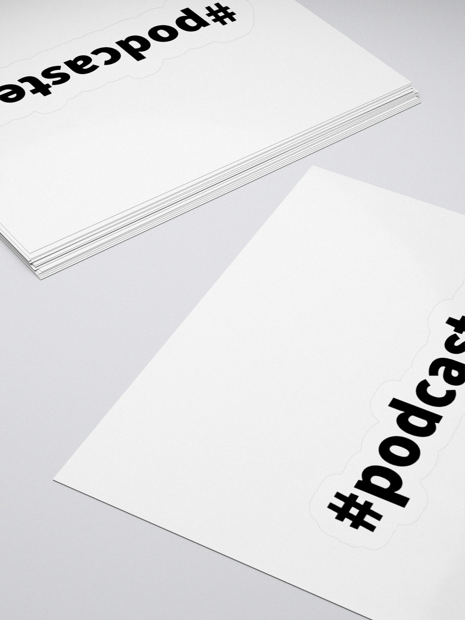 Podcaster Hashtag Sticker product image (4)