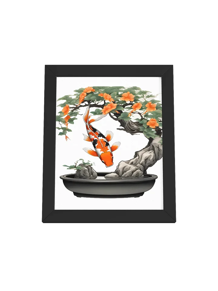 Tranquil Koi Fish Framed Art Print product image (2)