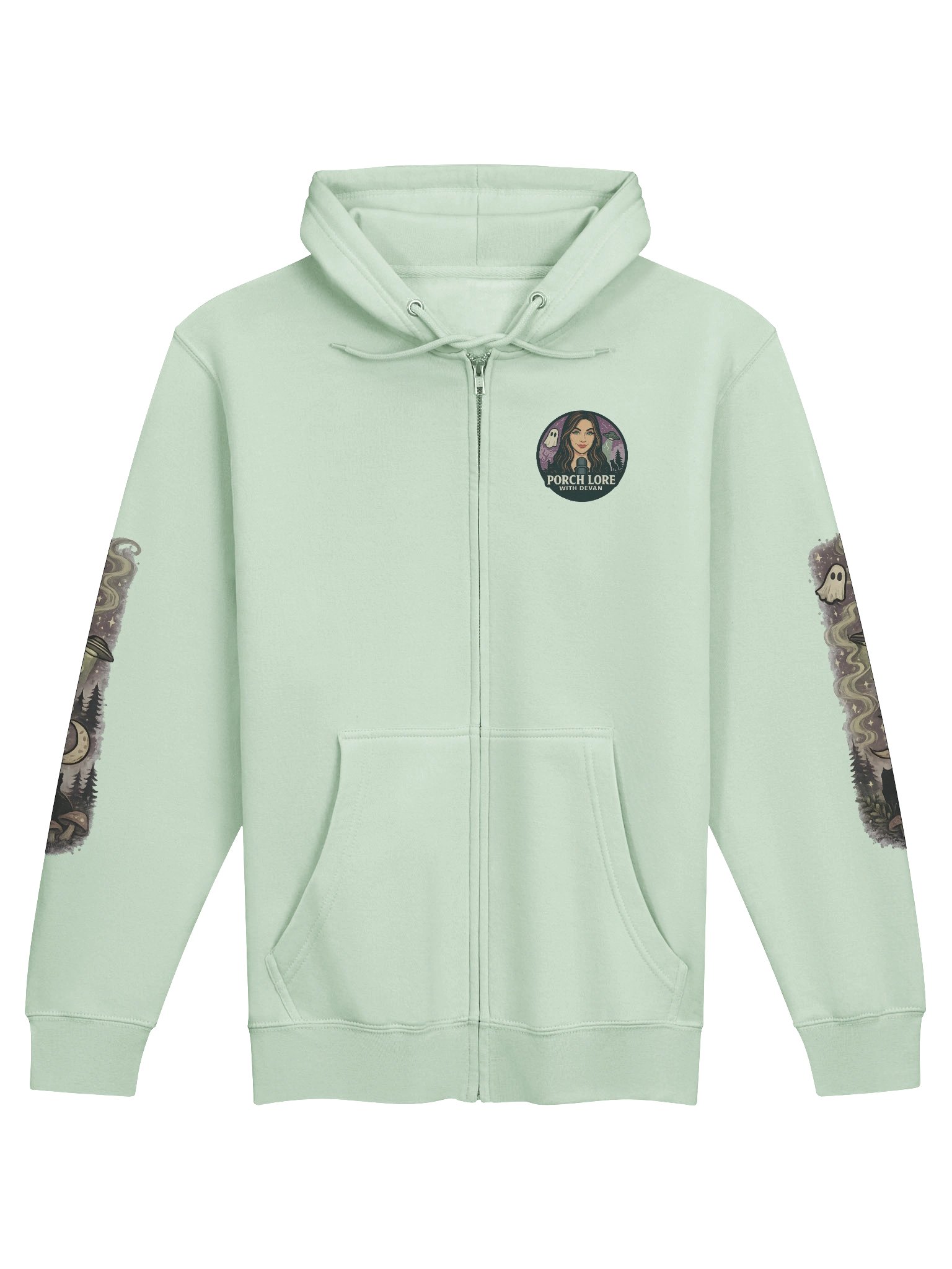 PORCH LORE DEVAN ZIP UP HOODIE product image (1)