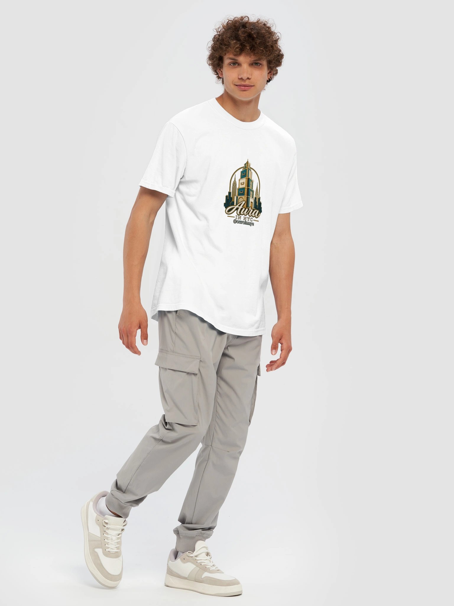 Trunk Tower - Aura in NYC T-Shirt - White product image (7)