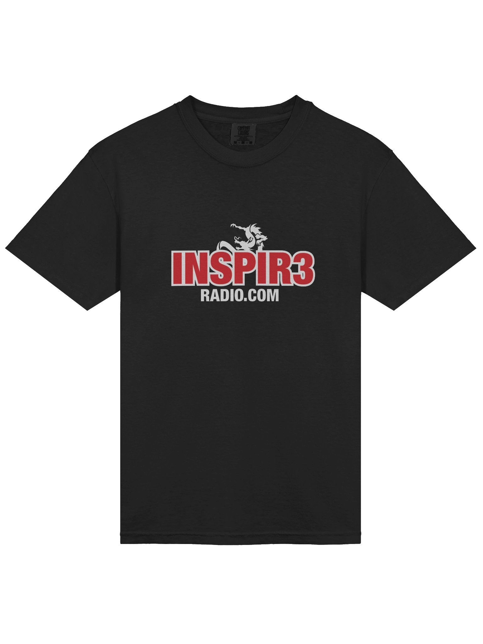 Inspir3 Radio Red and Black Shirt product image (2)