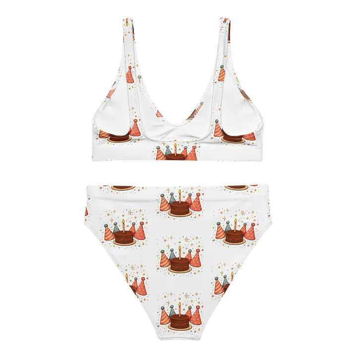 cat brigade birthday High-Waisted Bikini product image (2)