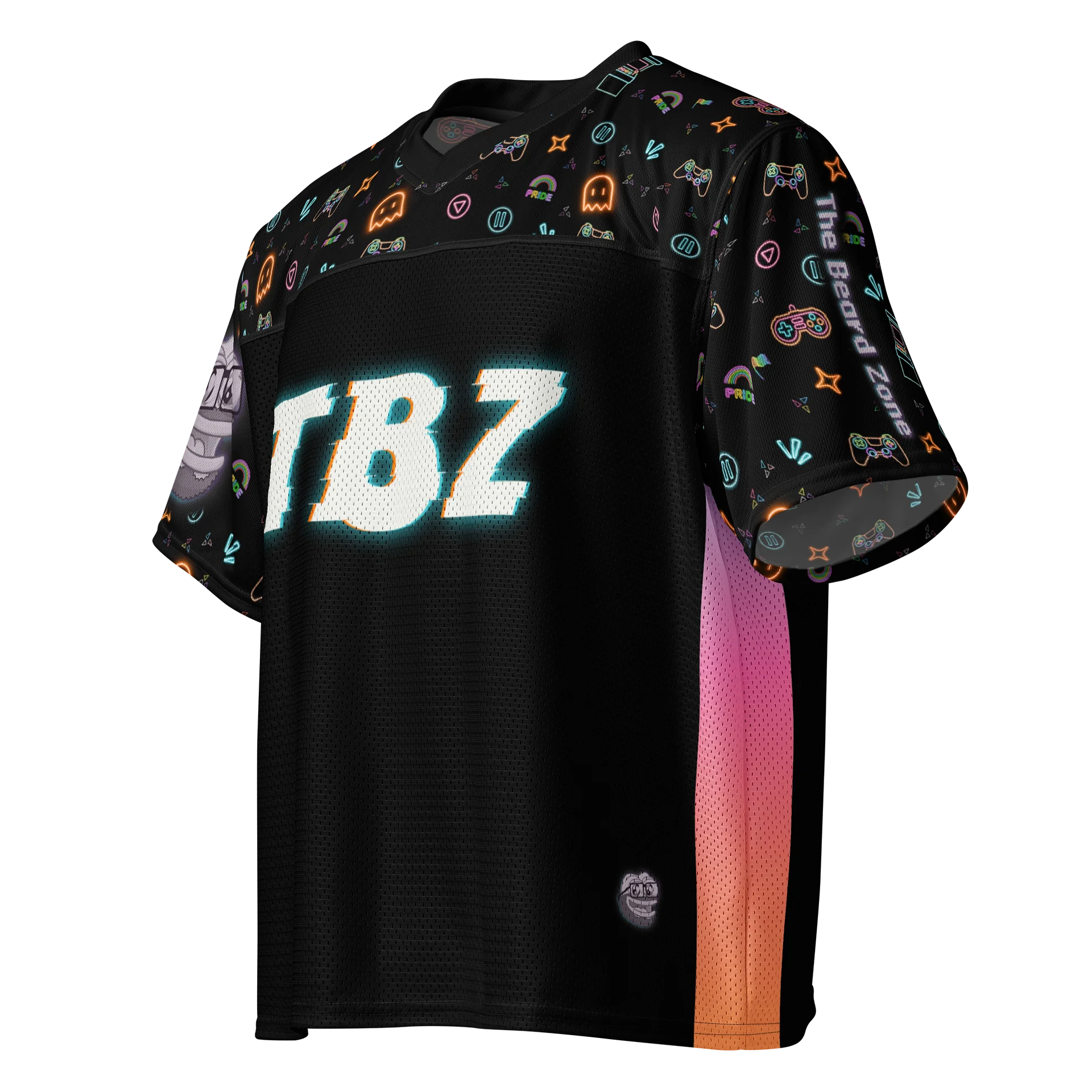 All Systems Glow — Football Jersey product image (3)