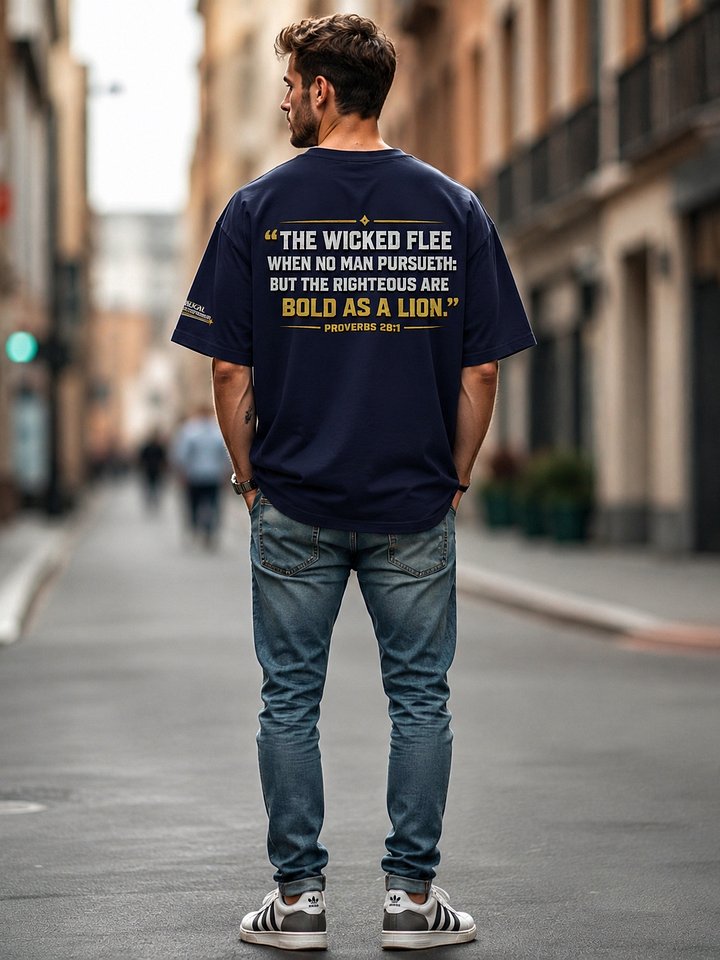 The Righteous Are Bold as a Lion Tee product image (2)