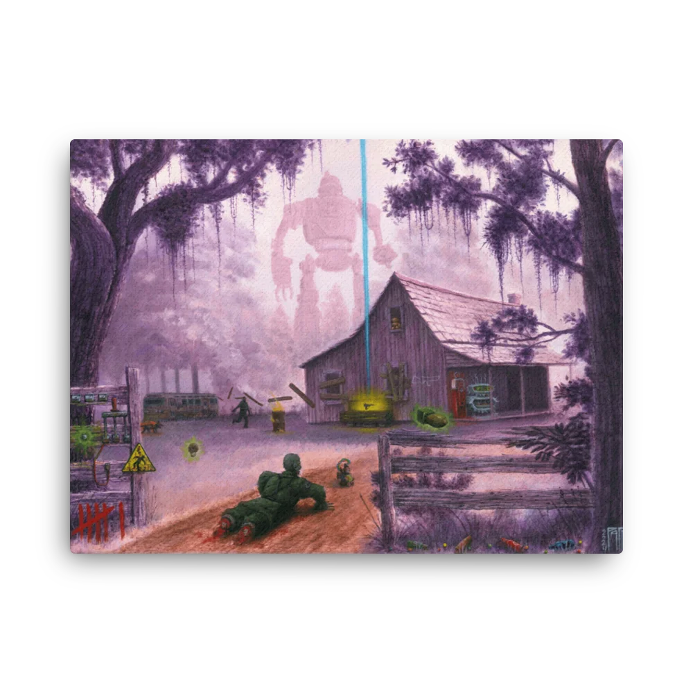 Thrift store Call of Duty Zombies 24x32 Canvas product image (1)