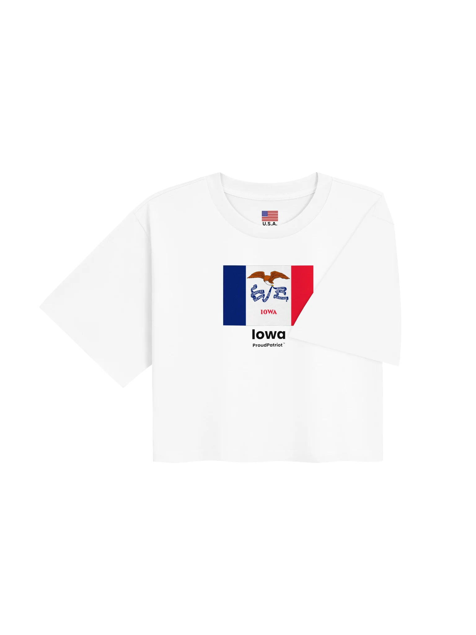 Iowa Women's Classic Crop Tee product image (8)