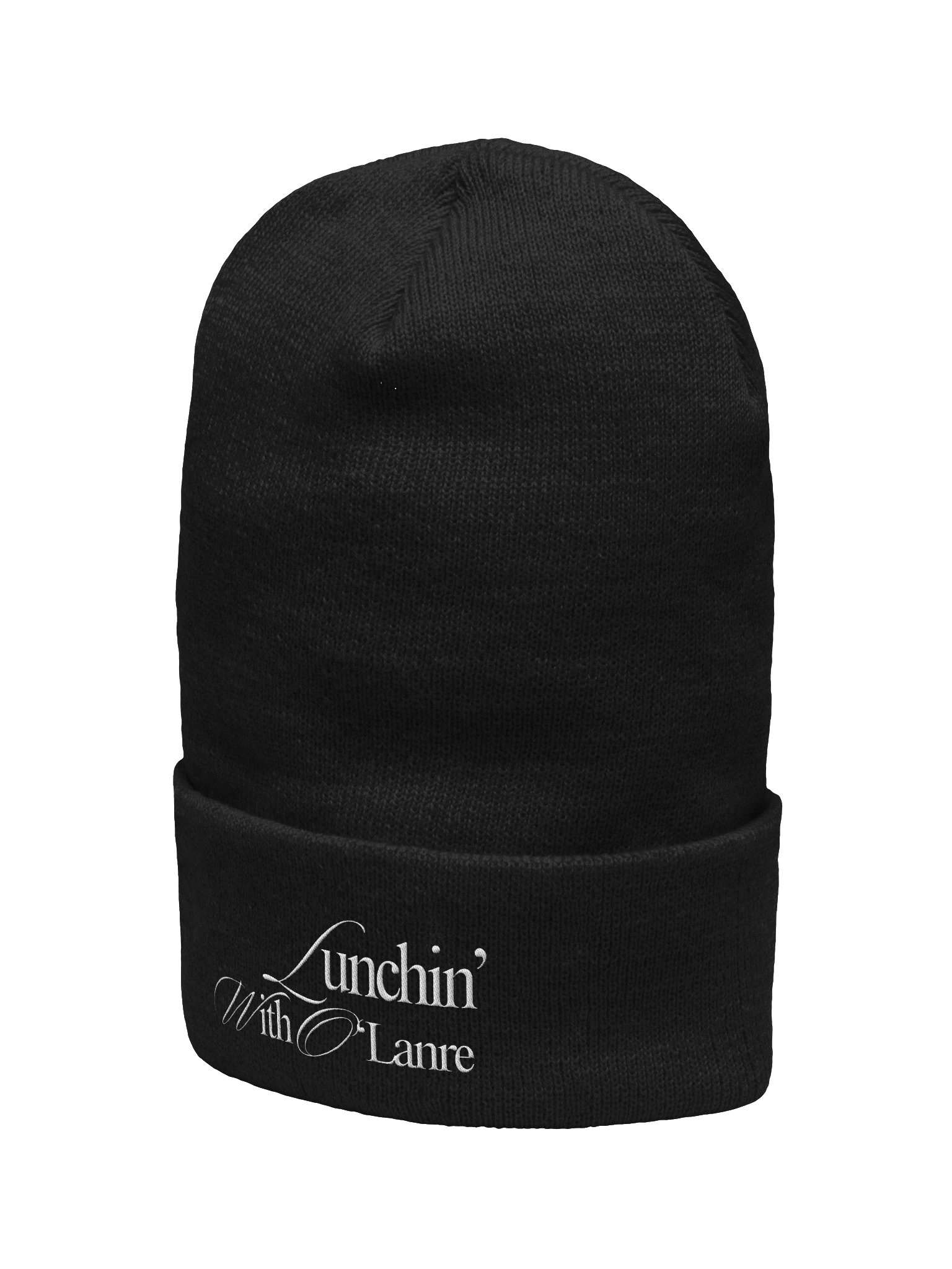 Lunchin’ with O’Lanre Signature Beanie – Deep Brown product image (4)
