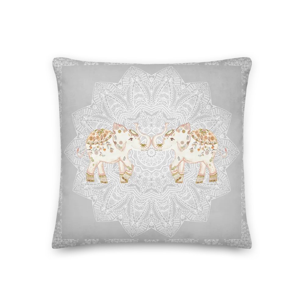 Majestic Elephant Mandala Pillow product image (3)