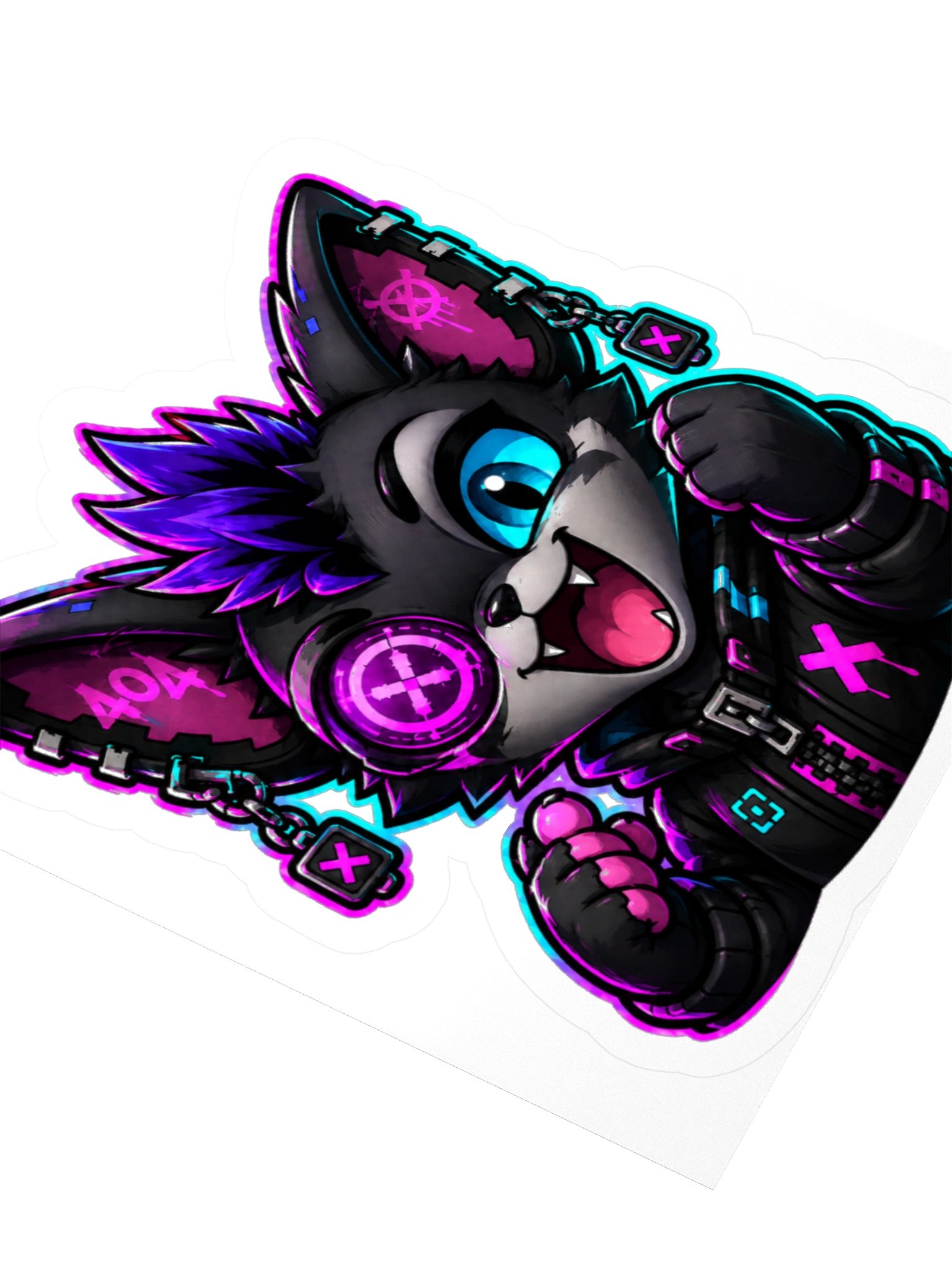 Glitch Chaos Sticker product image (5)