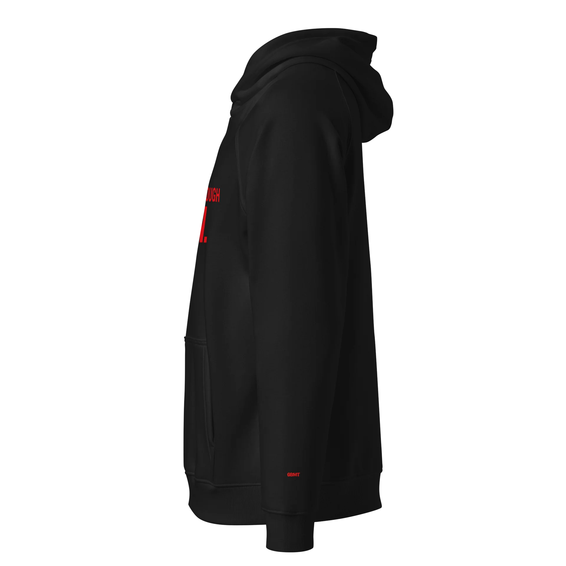 God Brought Me Through Pain — Black Hoodie product image (2)