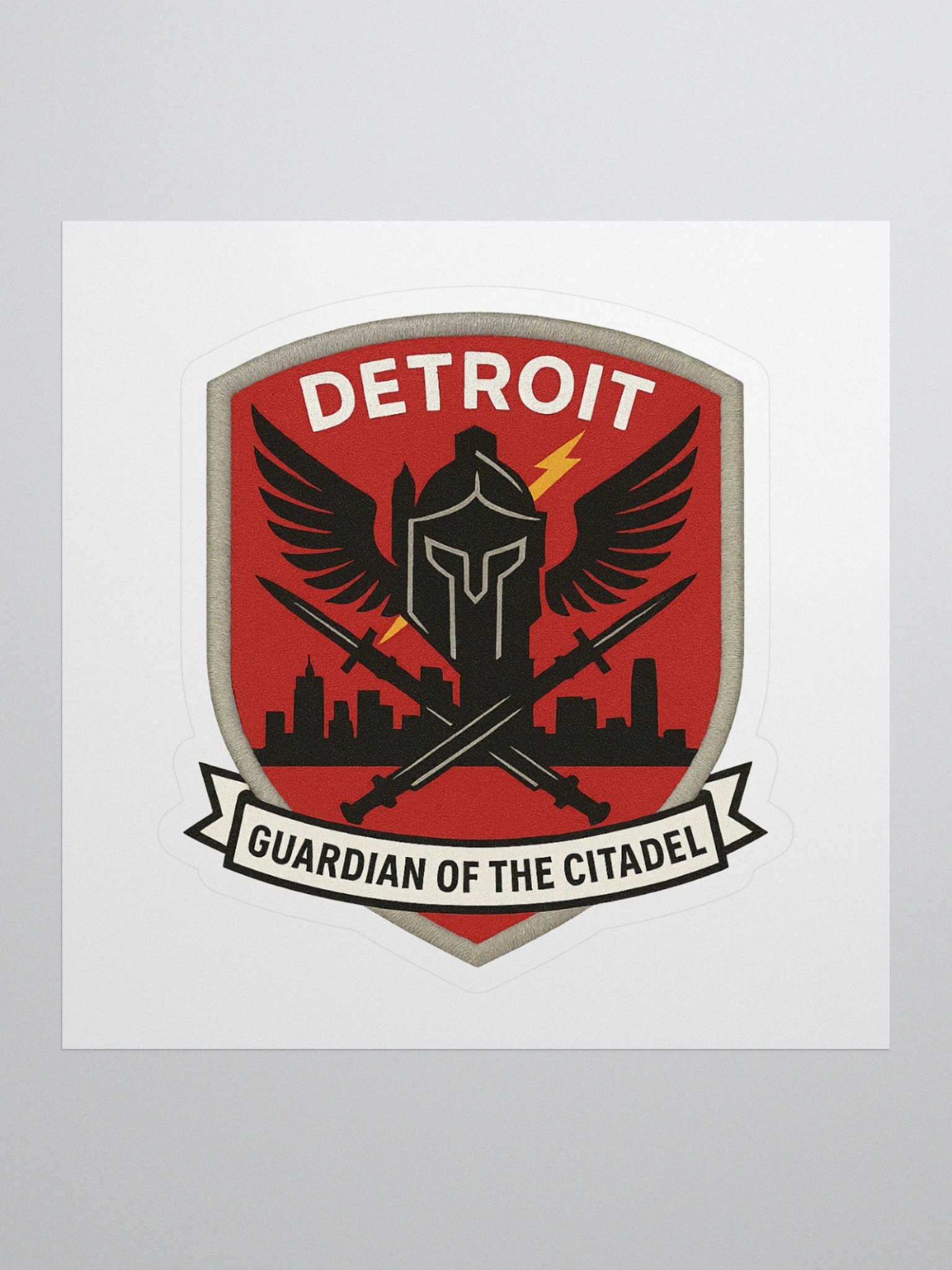 Detroit Citadel Guard - 1st Regimental Kiss-Cut Stickers product image (1)