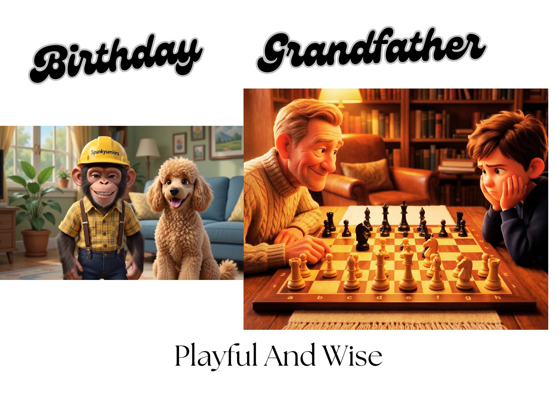 Playful and Wise: Grandpa Birthday product image (1)