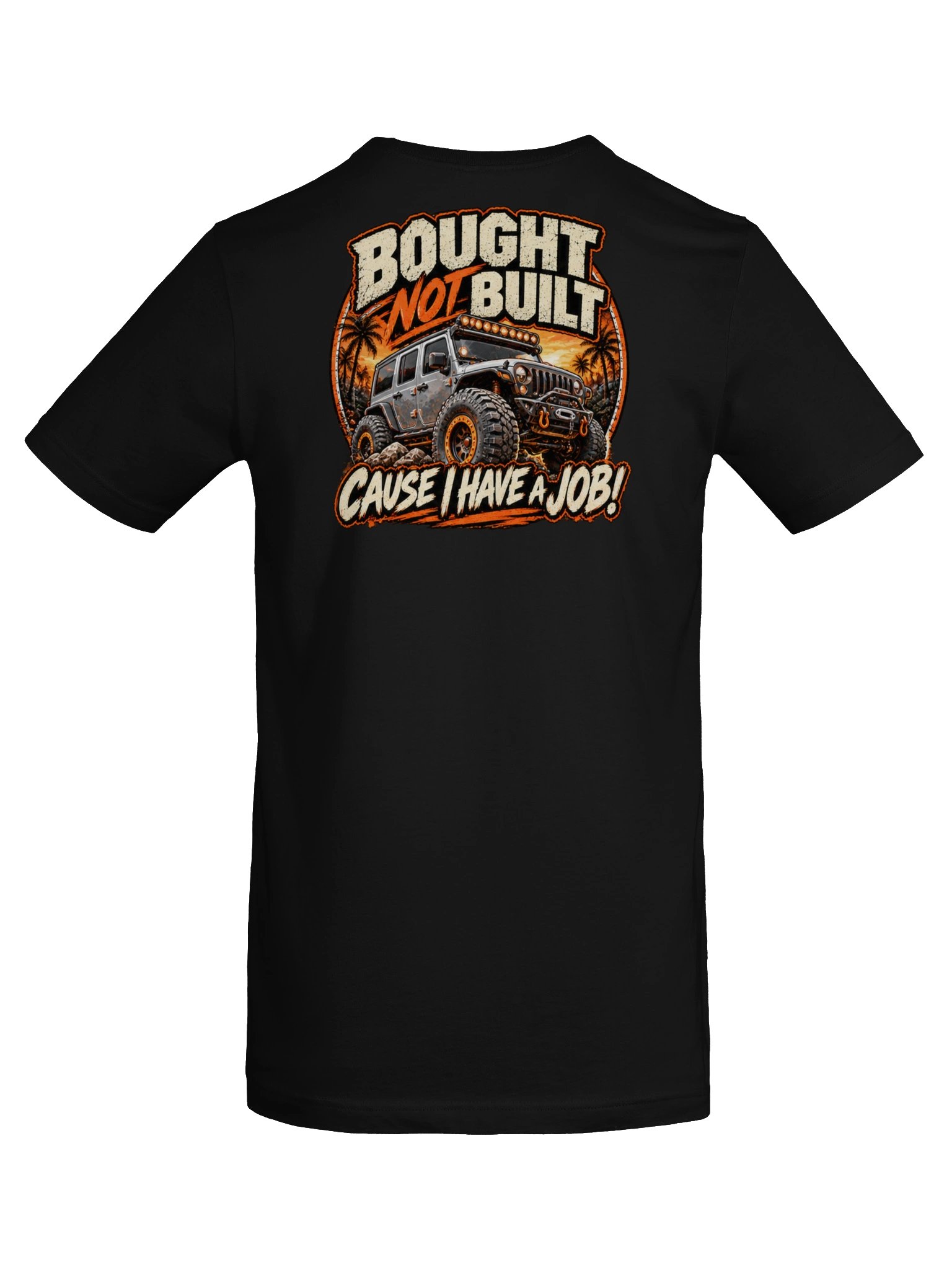 Bought Not Build Cause I have a Job Beach Scene T-shirt product image (8)