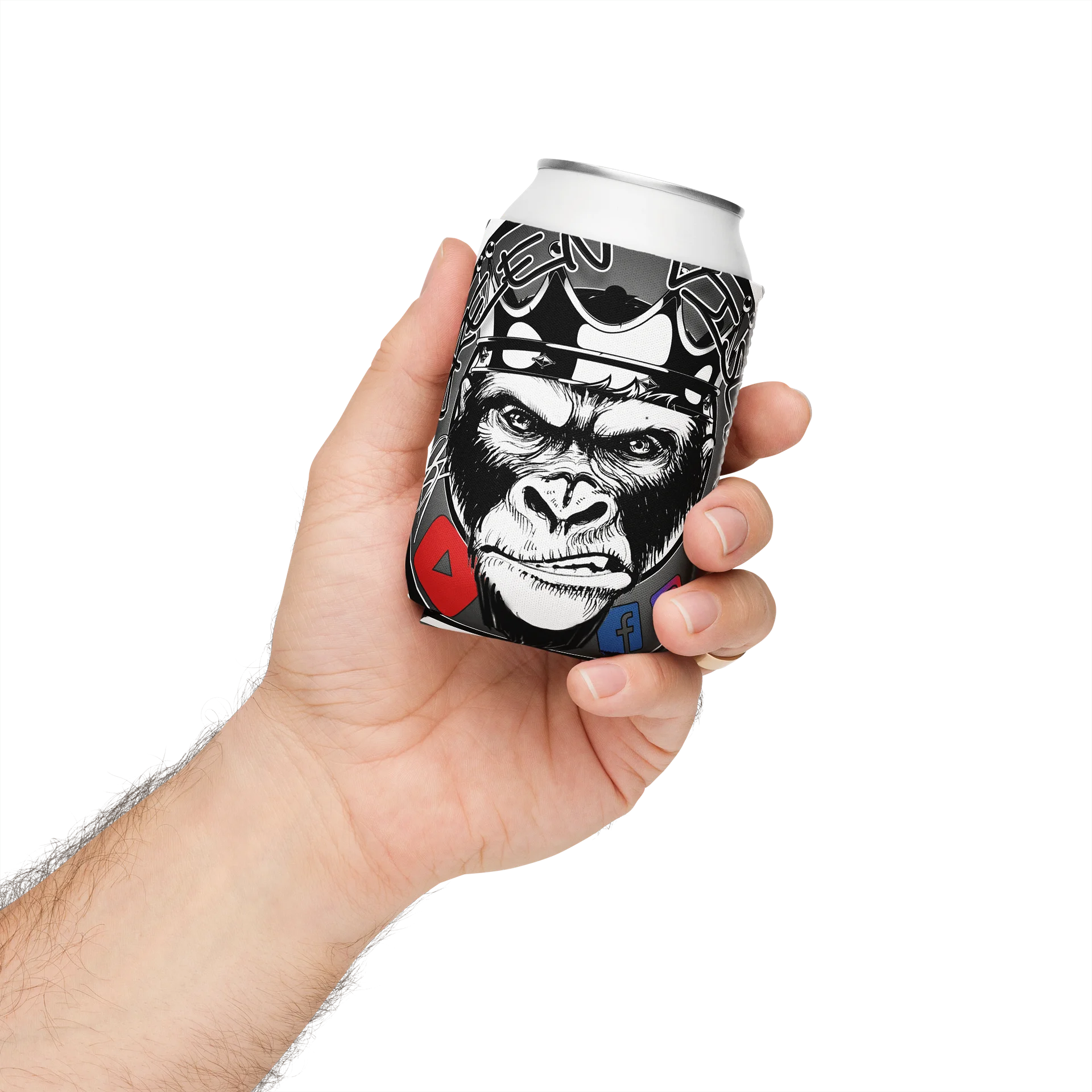 Signature 2 Gorilla Koozie - Grey (regular) product image (3)