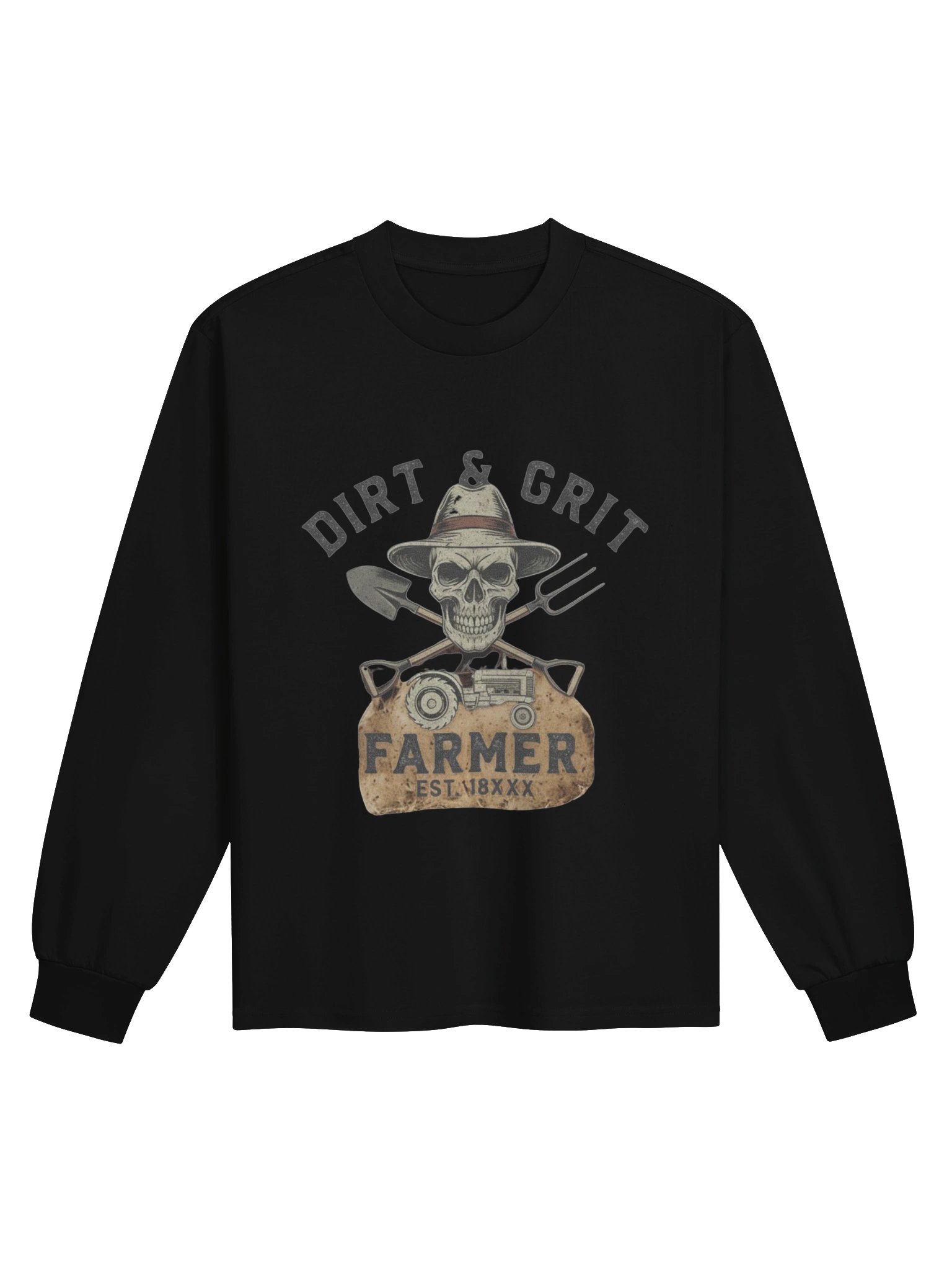Dirt & Grit Unisex Long Sleeve Shirt product image (4)