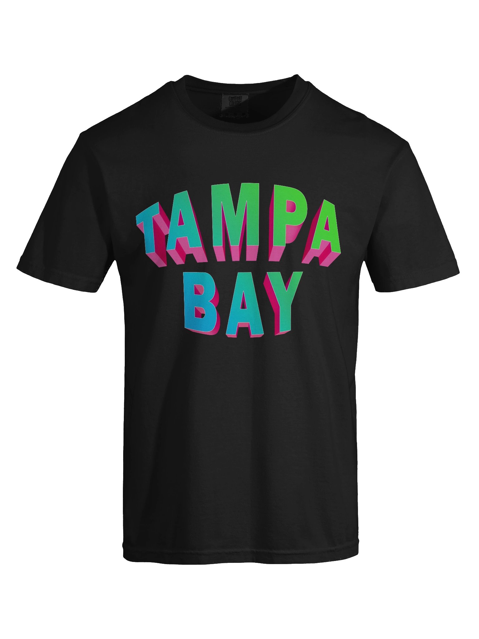 TAMPA BAY 3D Pop‑Art Comfort Colors Tee product image (7)