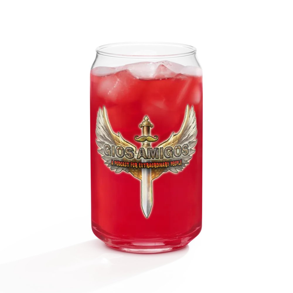 Gios Amigos Winged Sword Can-Shaped Glass product image (5)