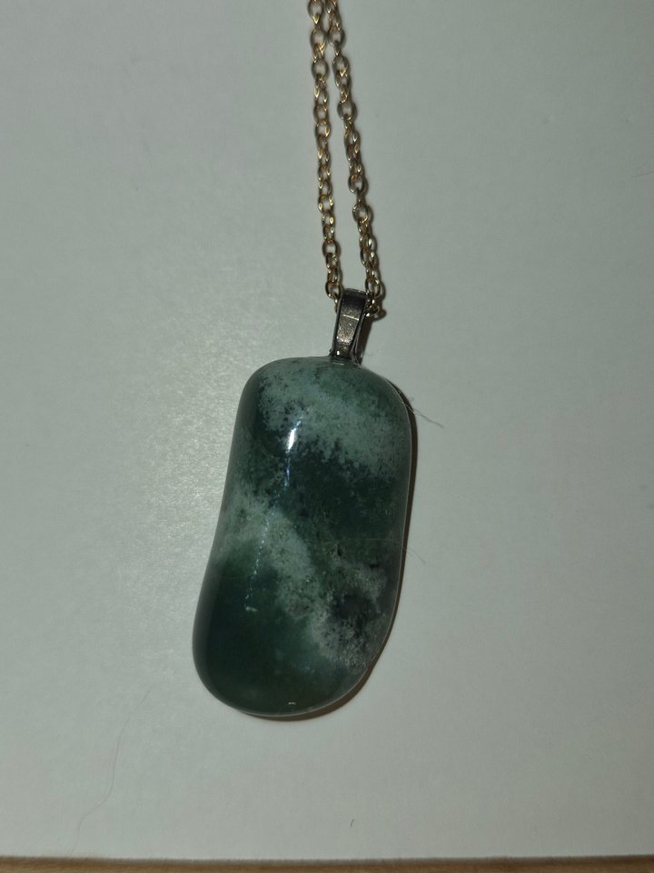 Moss Agate Necklace product image (1)