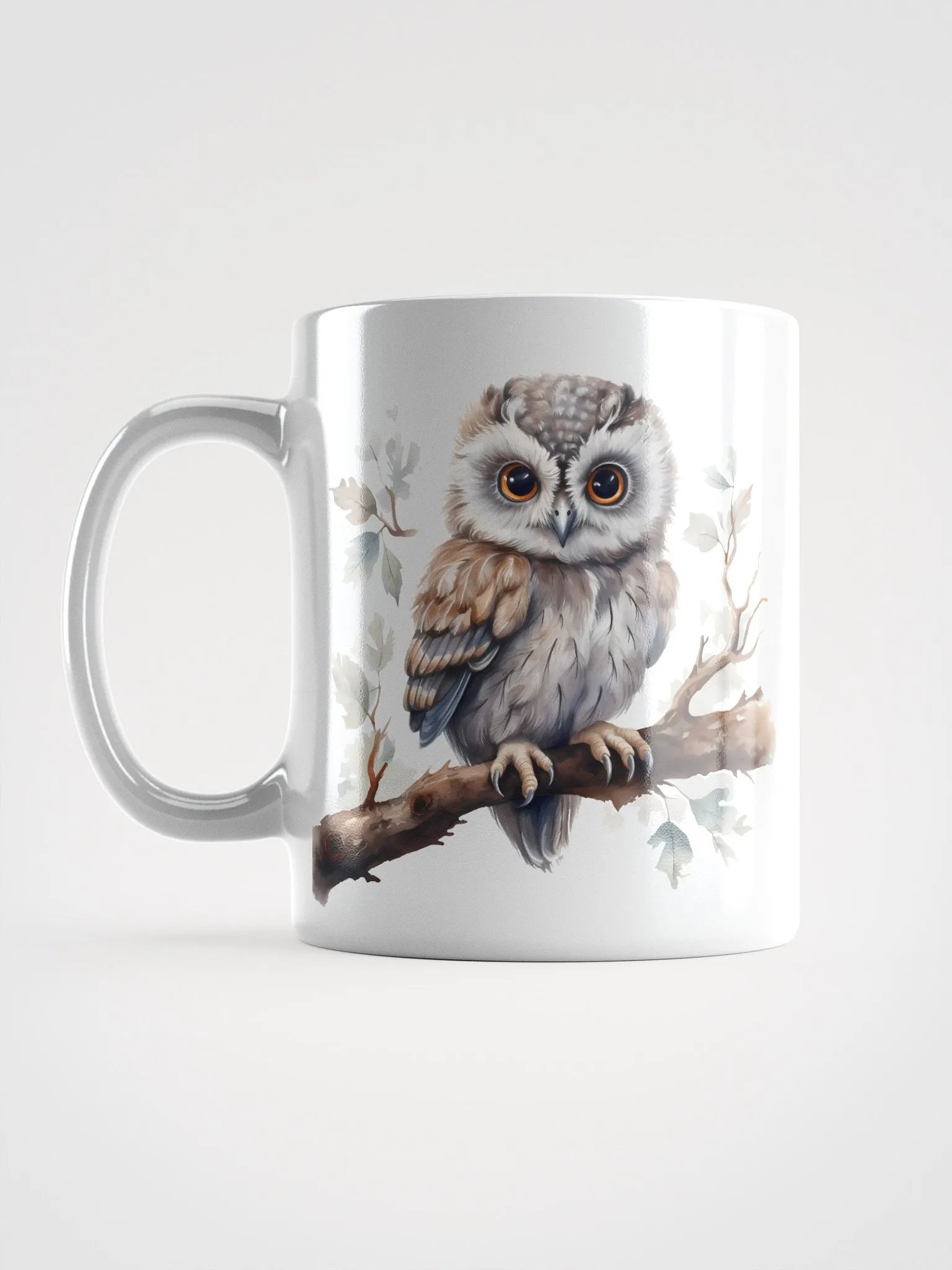 Baby Owl Perched Mug product image (2)