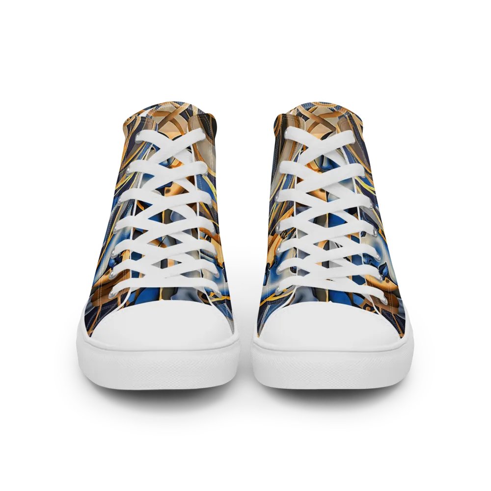 Women's Blue Sneaker Ball Ready High Tops product image (4)